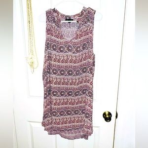 American Eagle outfitters sleeveless print dress